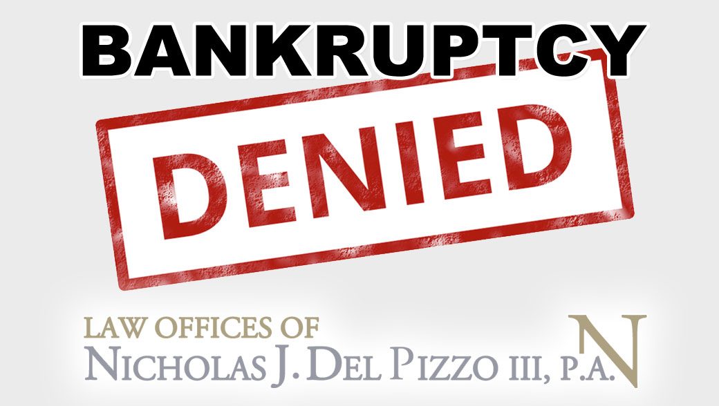 Bankruptcy denied