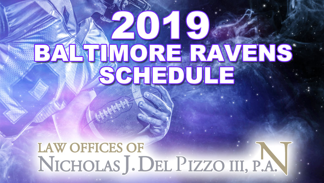 Football is returning to Baltimore! The 2019 Baltimore Ravens Schedule